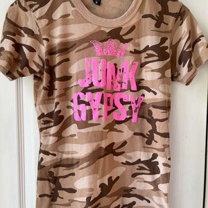 Junk Gypsy camo tee